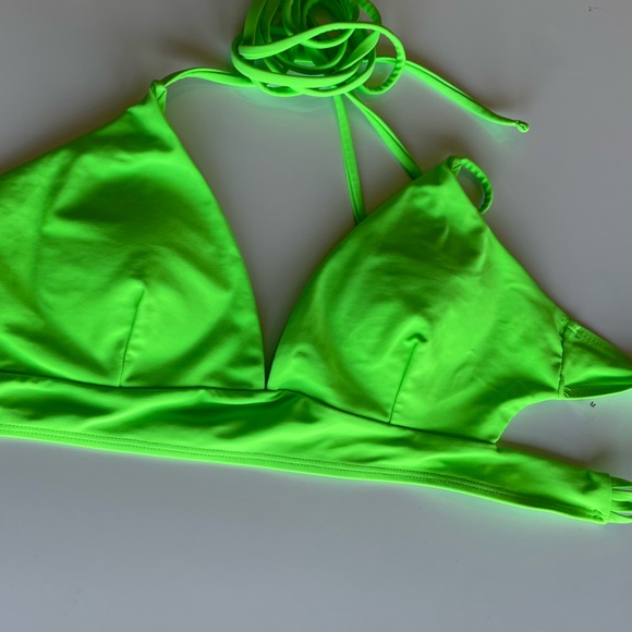 aerie Other - Aerie Neon Green Bikini top Women’s Size M